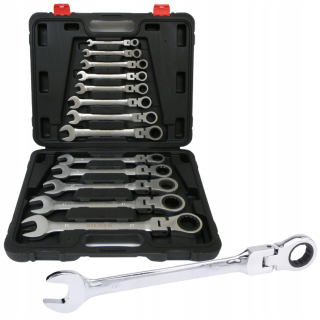 Očkový račňový kombinovaný kľúč SilverTools SK-013-01